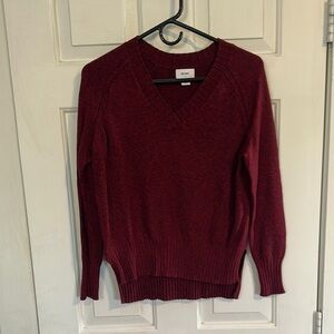 Old Navy XS Maroon Sweater Womens